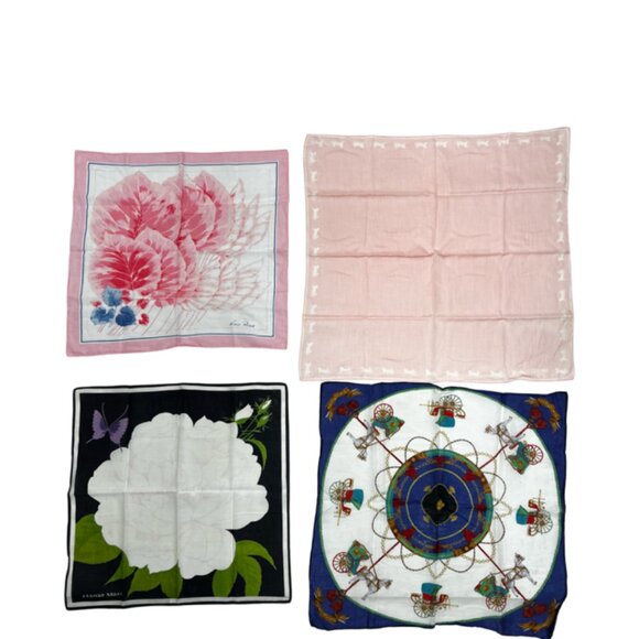 Bulk Sale Burberry-Celine & More! (2) Handkerchiefs/Sqare Pockets 16"-19.5" !(2) - Picture 8 of 16